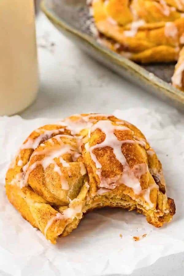 11. Pumpkin Pie Crescent Roll Twists_