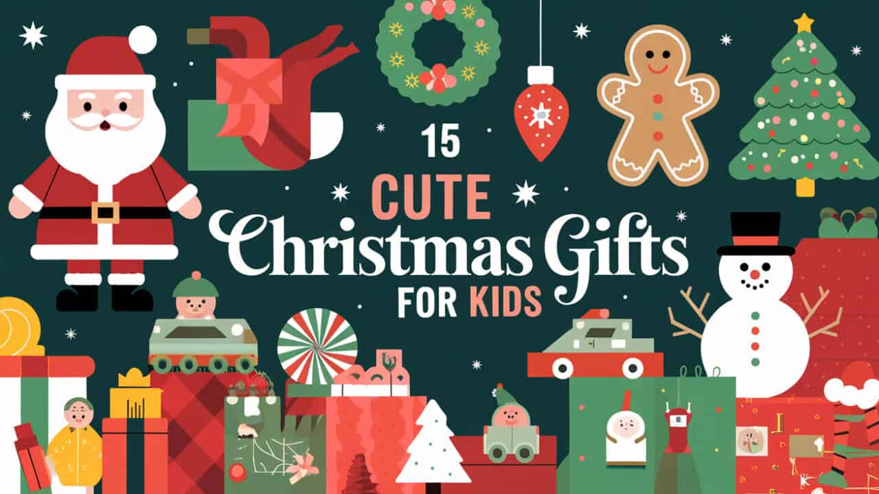 15 Cute Christmas Gifts for Kids