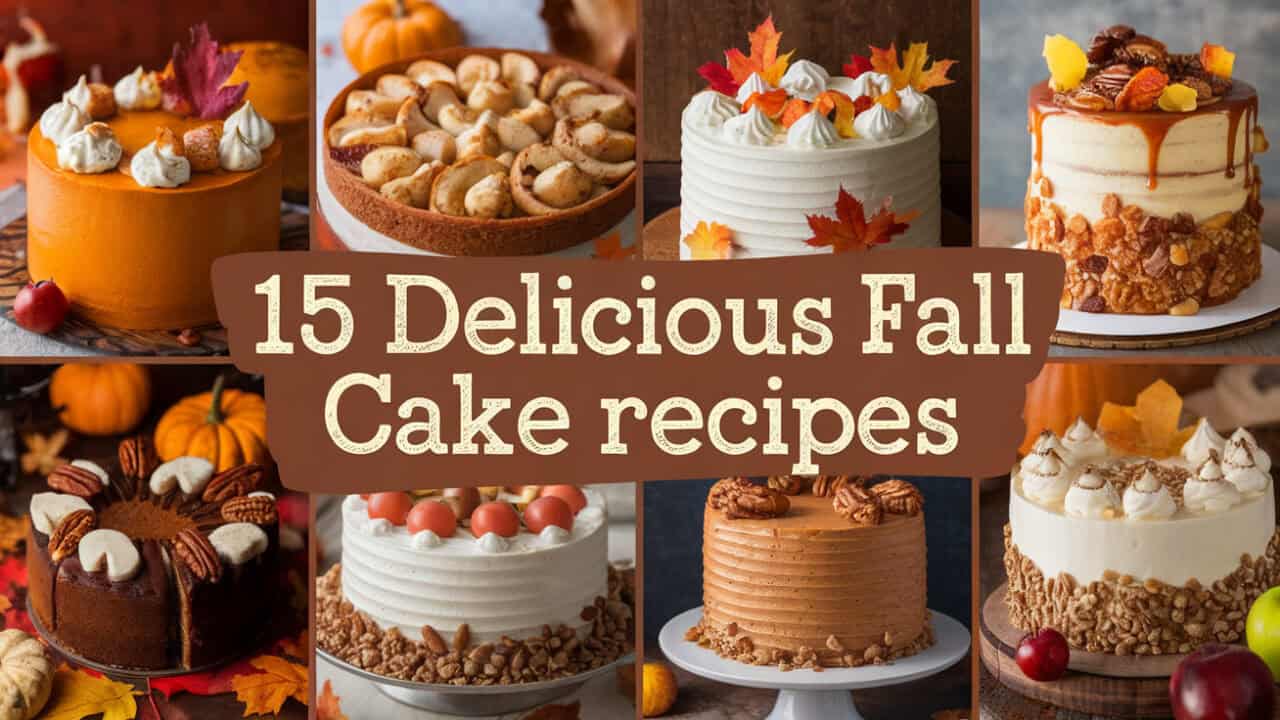 15 Delicious Fall Cake Recipes