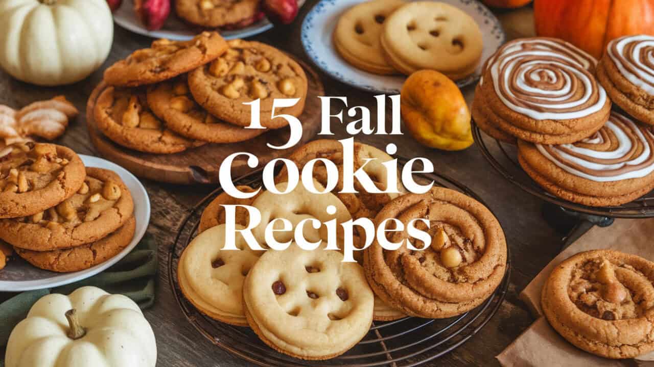 15 Delicious Fall Cookie Recipes