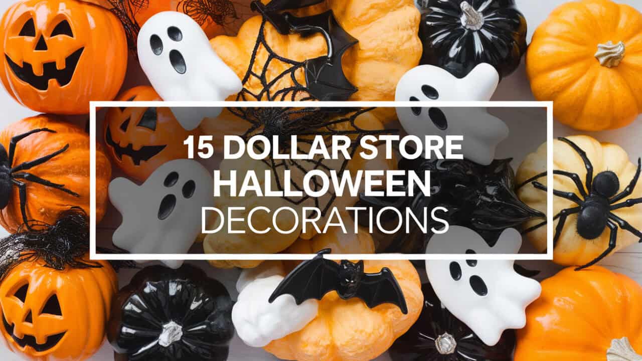 15 Easy Dollar Store Halloween Decorations