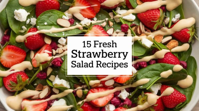 15 Fresh Strawberry Salad Recipes - Immerse yourself in the freshness of strawberry salad recipes! From the timeless spinach and strawberry salad to strawberry quinoa and avocado salads, we offer an array of nutritious summer salads to suit every palate. Explore summer strawberry salad concepts, encompassing healthy, keto, and gluten-free options.