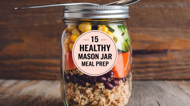 15 Super Healthy Mason Jar Meal Prep - Meal prep using Mason jars presents an inventive and convenient answer for busy people looking for healthy meals while on the move. These adaptable jars aren't solely for jams; they serve as your passport to a week filled with nutritious, portion-controlled meals.