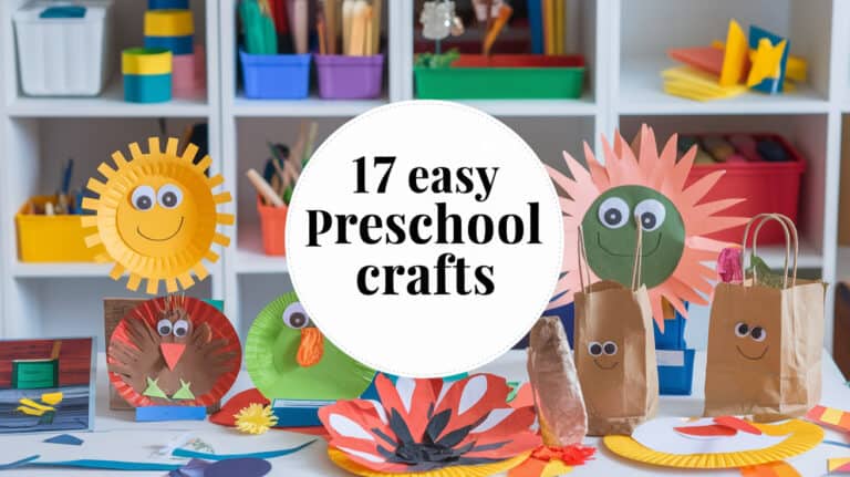 17 Easy Preschool Crafts - Unlock imagination with our simple preschool crafts. Delve into straightforward arts and crafts for toddlers that seamlessly merge amusement with education. Discover DIY preschool art endeavors, ranging from uncomplicated animal crafts, bug crafts, and avian crafts to outdoor crafts for little ones, alongside seasonal and celebratory pastimes.