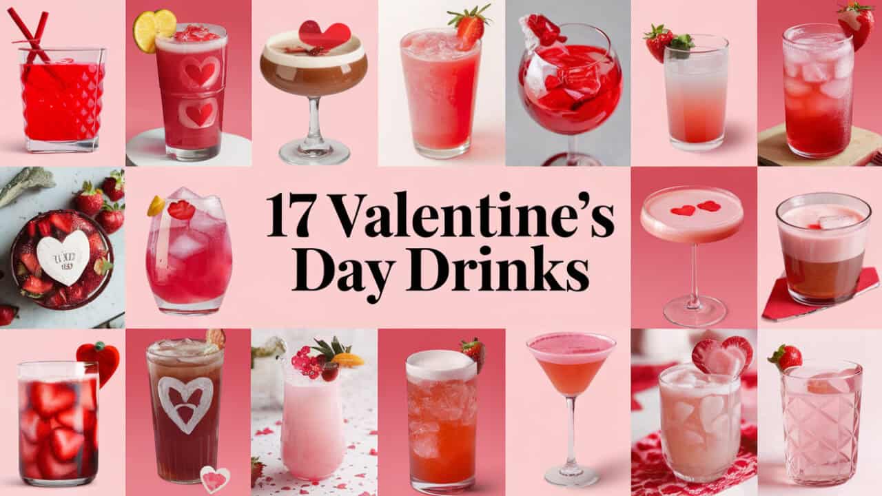 17 Easy Valentine’s Day Drinks