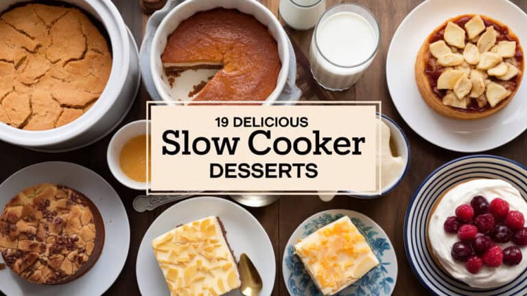 19 Delicious Slow Cooker Desserts - Searching for simple slow cooker desserts that stand out? These top-notch crockpot desserts are the cream of the crop from the web.