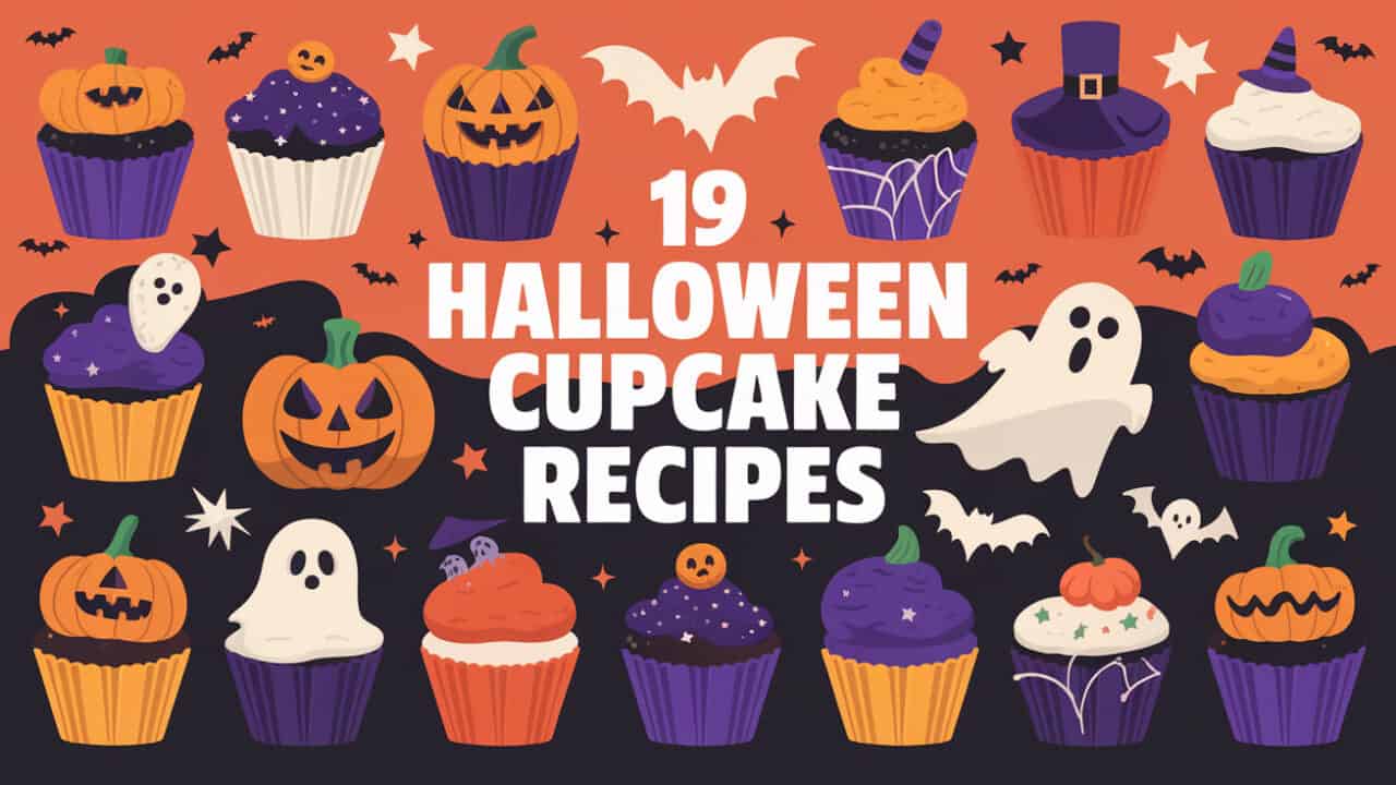 19 Easy Halloween Cupcake Recipes