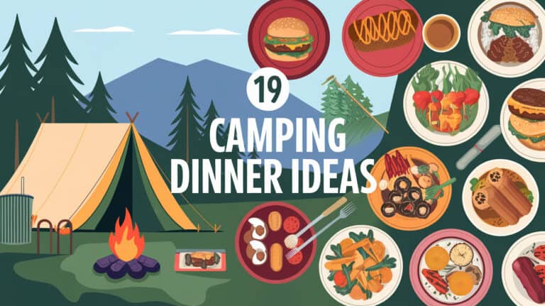 19 Quick Delicious Camping Dinner Ideas - Arrange a flawless camping dinner utilizing these scrumptious and simple camping dinner suggestions! Embrace a range of options, including traditional campfire dishes, one-pot meals, and foil packet dinners, ensuring a comprehensive selection. Explore Dutch oven camping recipes, grilled camping dinners, campfire kabobs, and campfire tacos, alongside campfire chili and pasta camping dinners, all designed to satisfy.