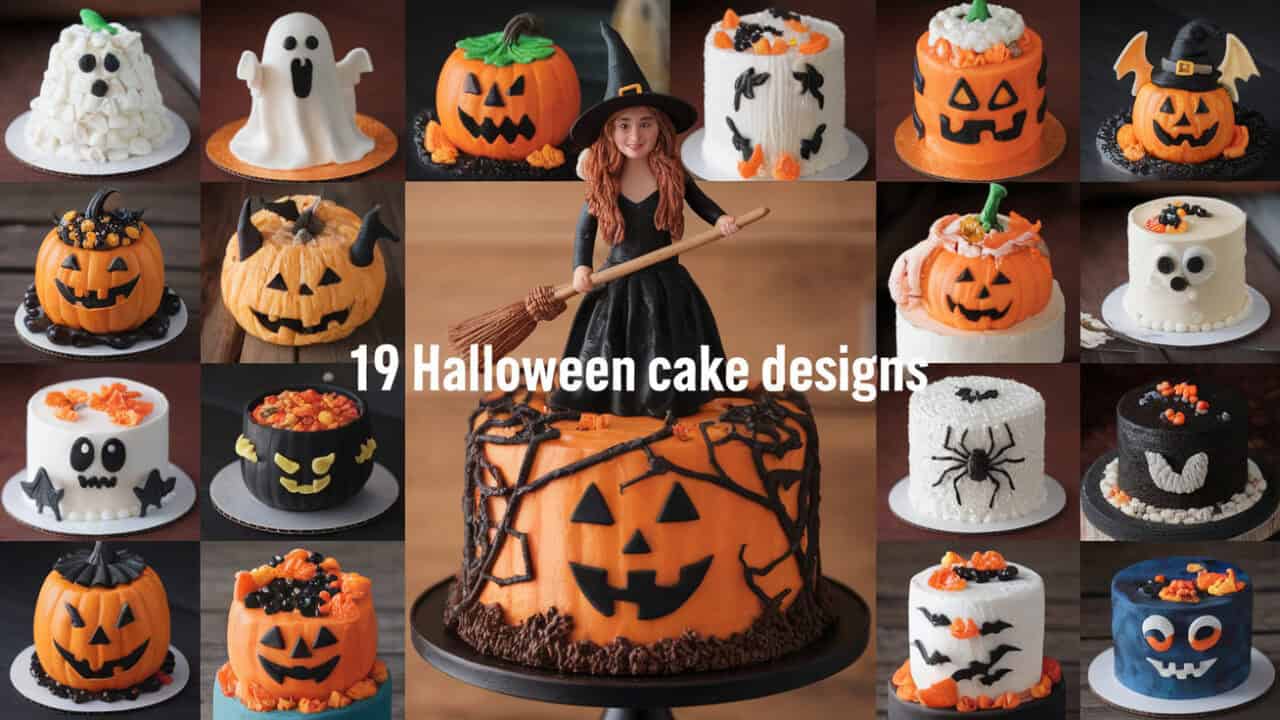 19 Spooky Halloween Cake Designs