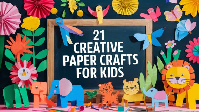 21 Creative Paper Crafts For Kids - In search of effortless and enjoyable paper plate crafts for children? You've landed in the perfect spot! These simple-to-create paper plate crafts for kids, preschoolers, and toddlers promise fun throughout summer, fall, spring, Halloween, Thanksgiving, and Christmas. Behold, a compilation of paper plate crafts tailored for kids. Thus, prepare your crafting essentials and let's commence!