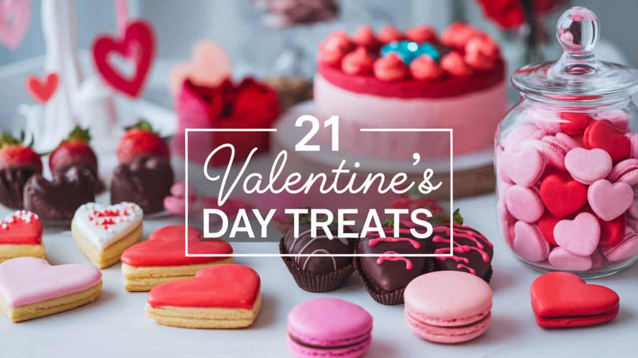 21 Cute Easy Valentine’s Day Treats