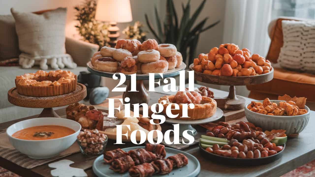 21 Easy Fall Finger Foods