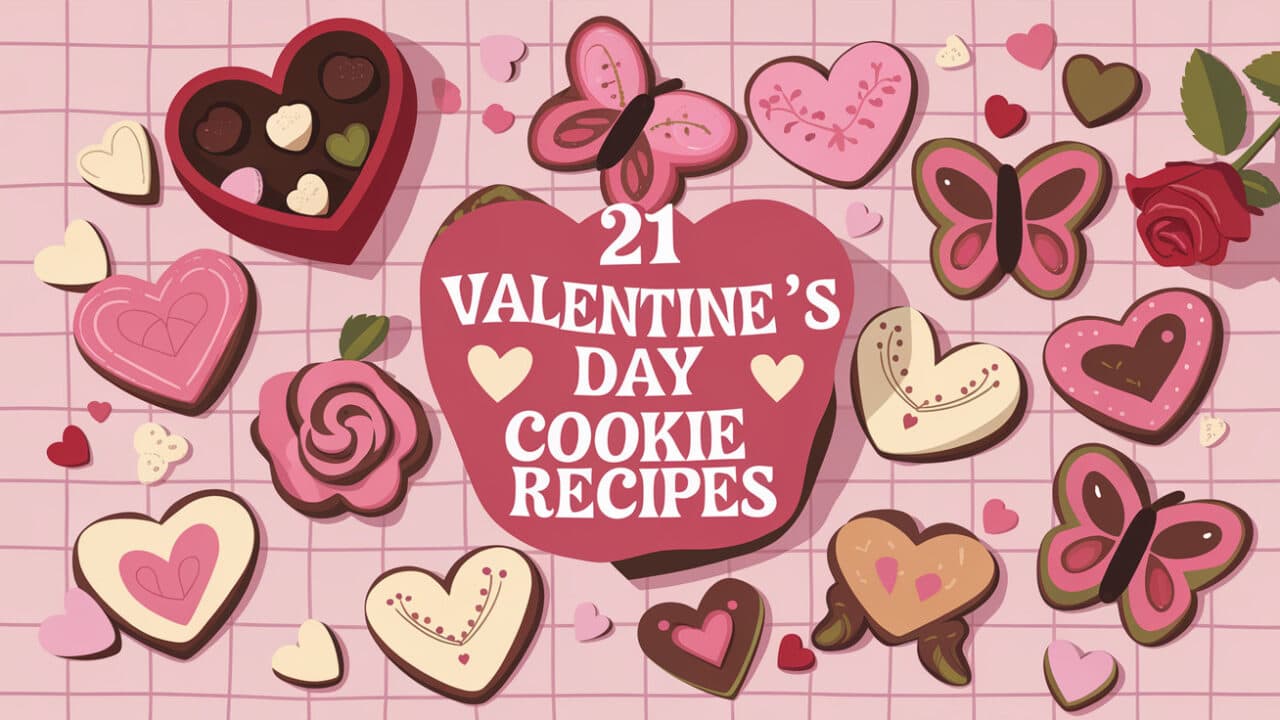 21 Easy Valentine’s Day Cookie Recipes