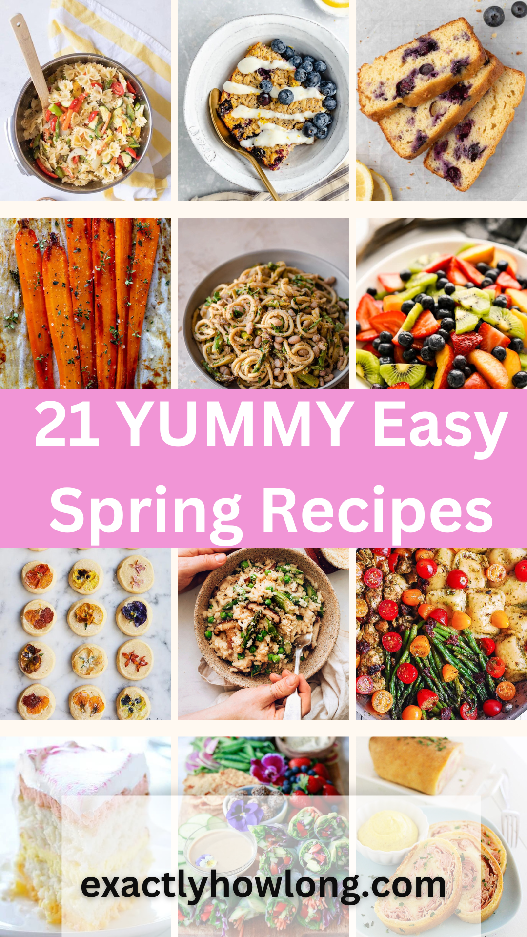 spring recipes for a crowd