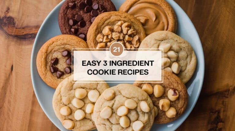 21 Quick and Easy 3 Ingredient Cookie Recipes - If you desire a delectable 3 ingredient cookies recipe that is nutritious, you've found the perfect spot! Not only are they delicious, but they are also incredibly simple to prepare. Just whip up these fantastic 3 ingredient cookies in mere minutes. The ideal swift desserts to delight your family or friends during any festive occasion! These 3 ingredient cookies are so delightful, you'll be tempted to indulge in them daily!