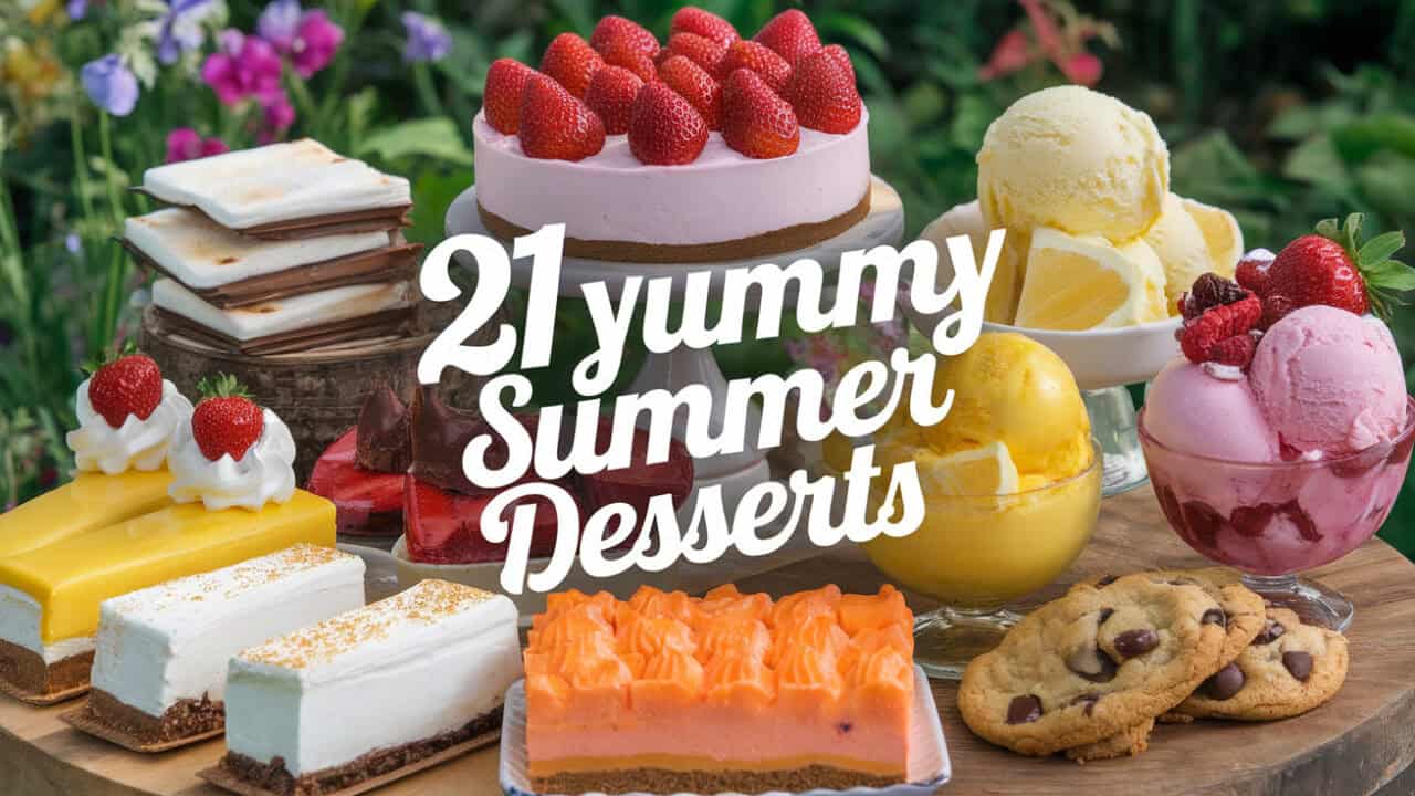 21 Yummy Summer Desserts