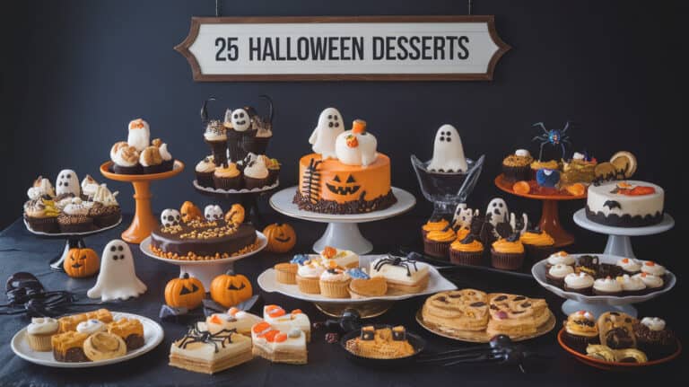 25 Best Halloween Desserts - In this post, I'll delve into a variety of beloved Halloween treats and their recipes. Whether it's crafting bat Oreo truffles or concocting Frankenstein marshmallow pops, the options for Halloween-themed desserts are vast, perfect for gatherings or indulging your sweet cravings. Stay tuned for a flavorful journey through spooky sweets!