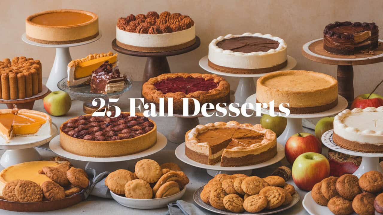 25 Scrumptious Fall Desserts