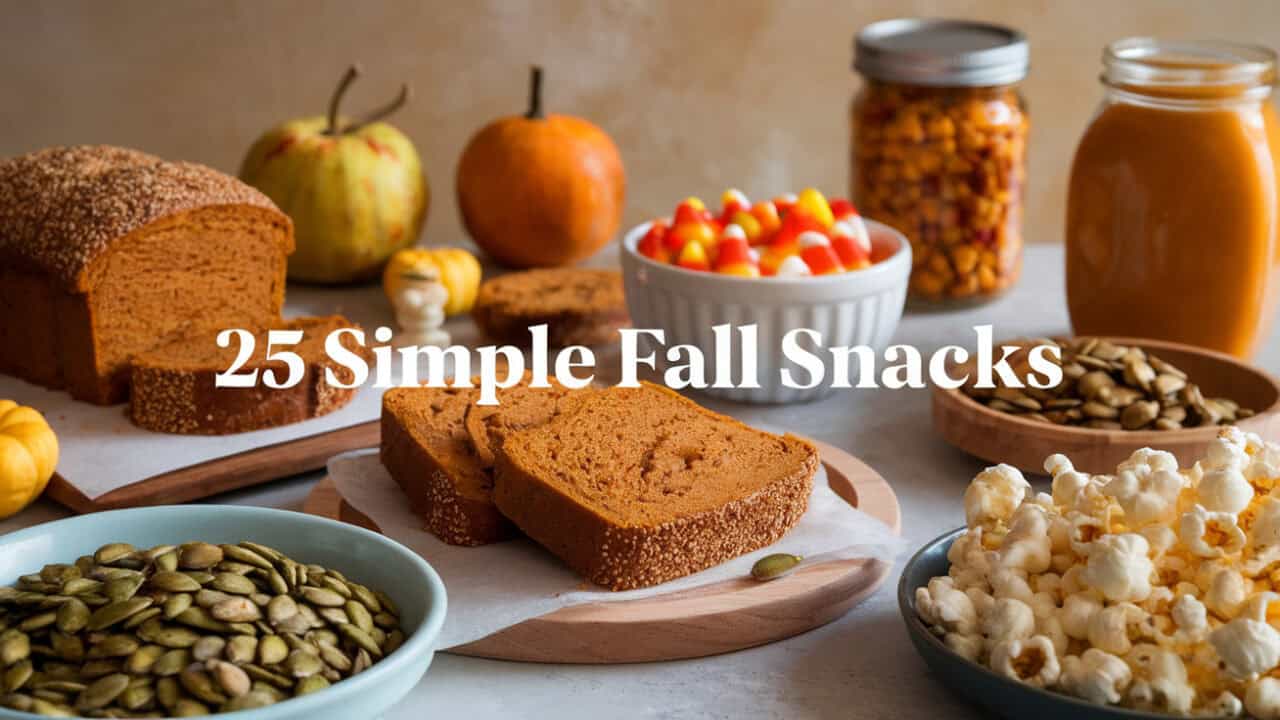 25 Simple Fall Snacks