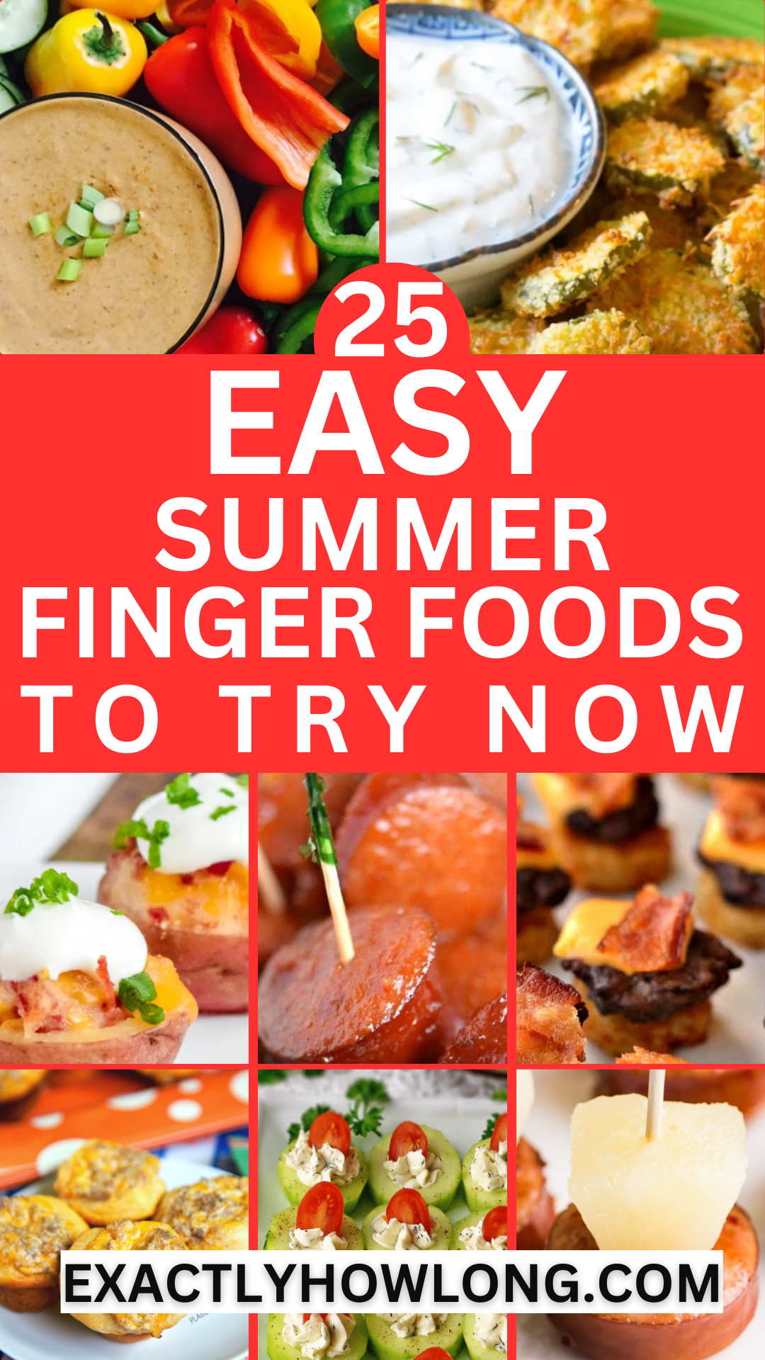 Fingerfood für den Sommer