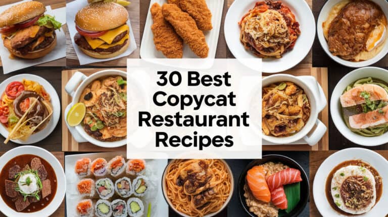 30 Best Copycat Restaurant Recipes - Are you in search of copycat restaurant recipes? You simply cannot afford to overlook the finest copycat recipes. Copycat restaurant recipes enjoy immense popularity, with new ones seemingly emerging every day. Many of these copycat recipes rival, if not surpass, the originals in taste and quality, providing you with a plethora of choices for your takeout cravings.