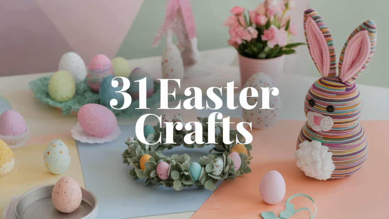 31 Easy Easter Crafts