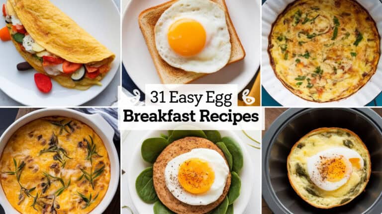 31 Easy Egg Breakfast Recipes - Searching for speedy and effortless egg morning meal ideas that are nutritious and fulfilling? Experiment with any of these egg breakfast recipes!