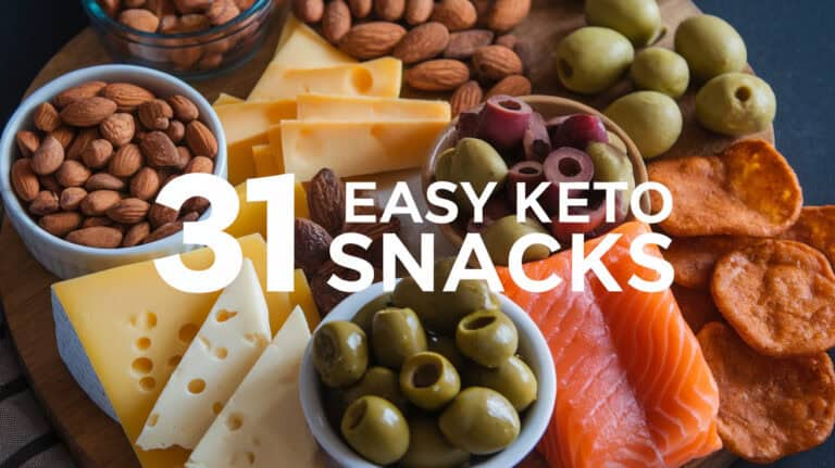 31 Easy Keto Snacks - Finding keto-friendly snacks might pose a challenge, yet employing a touch of ingenuity enables the discovery of myriad satisfying choices to uphold dietary goals. Within this piece, I unveil several beloved keto snacks alongside select recipes for your crafting pleasure.