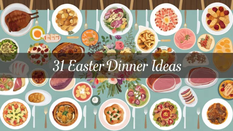 31 Quick n Easy Easter Dinner Ideas 1 - Explore our budget-friendly Easter dinner suggestions that will ensure your Easter gathering remains memorable! Whether you're craving classic Easter ham, delectable lamb dishes, or exploring vegetarian and vegan options, we've got you covered.