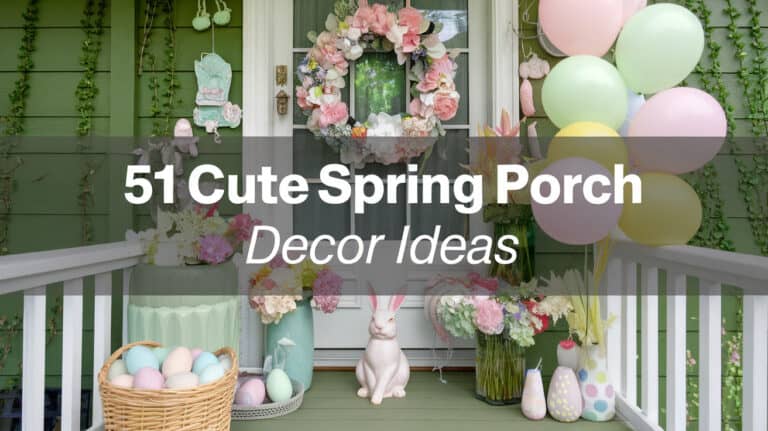 51 Cute Spring Porch Decor Ideas - Revamp your outdoor area using our spring porch decorating concepts! Explore DIY ideas for spring patio embellishment, snug furniture arrangements, and vibrant floral displays to greet the season. Gain insights into crafting an inviting entryway with distinct spring porch pots and environmentally conscious spring front door decoration suggestions.