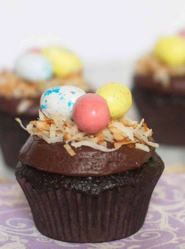 Chocolate Easter Nest Cupcakes - Explore our vibrant Easter recipe collection for your holiday gatherings! Discover an array of dishes ranging from classic Easter dinner options showcasing ham and lamb, to inventive side dishes and party fare suggestions, ensuring there's something for every taste bud.