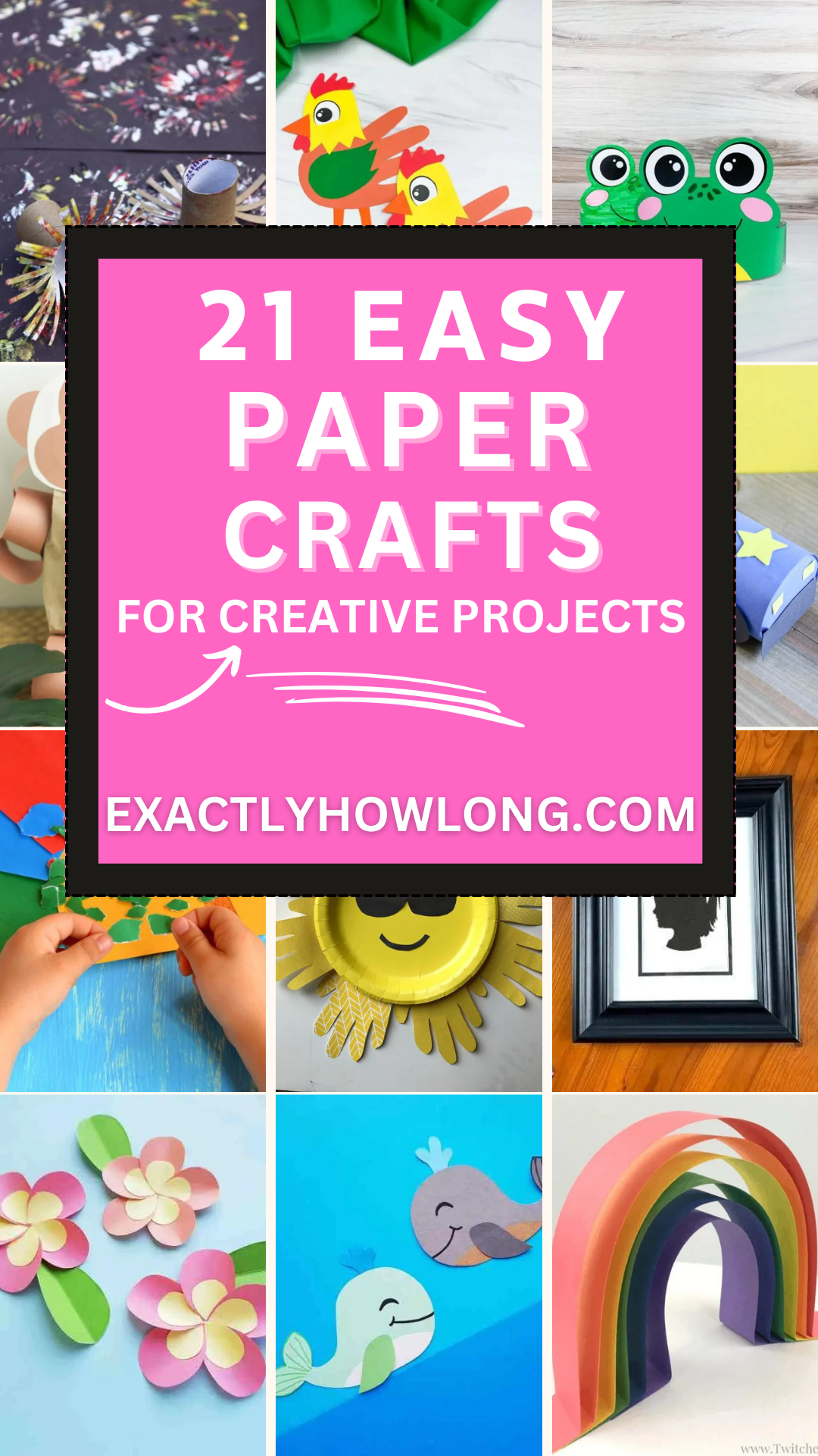 Construction Paper Crafts