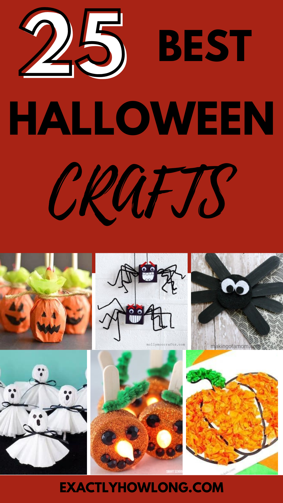 DIY Halloween crafts suitable for selling at Dollar Tree