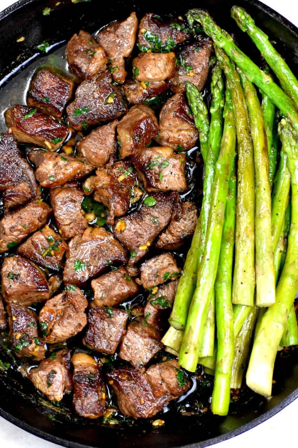 butter garlic steak bites 04