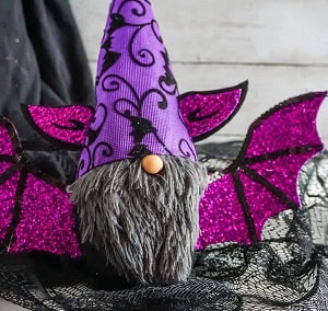17 Easy Halloween Crafts 15 easy bat gnome dollar store craft in 10 minutes Single View Long 3