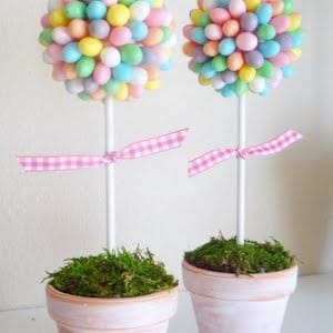 jelly bean topiary - Enhance your spring adornments using these Dollar Tree Easter decor suggestions! Unearth budget-friendly DIY Easter decorations that will inject a celebratory vibe into your surroundings. From delightful Dollar Tree Easter wreaths to sophisticated spring table arrangements, our spring decor concepts are ideal for rejuvenating your living space.