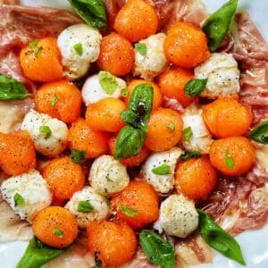 25 Easy Picnic Appetizers 7 melon prosciutto salad FEATURE