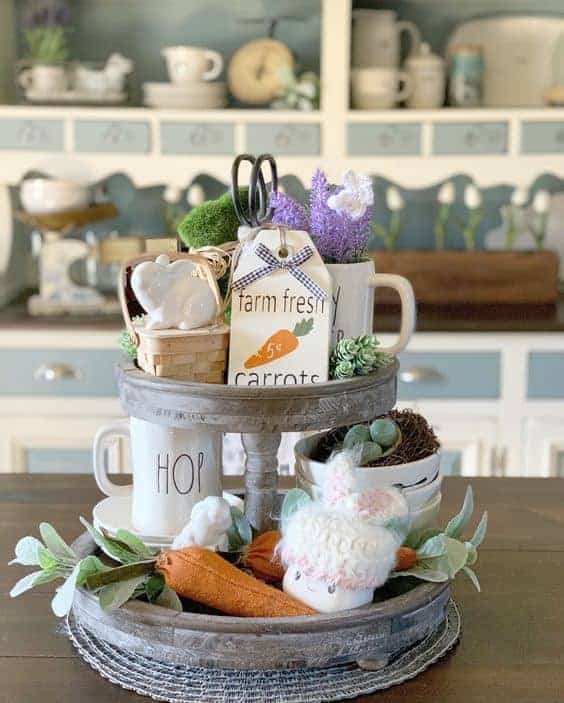 tiered tray decor easter - Discover delightful Easter tiered tray decor ideas using affordable items from Dollar Tree to enhance your home's ambiance this season! Uncover various DIY Easter tray concepts and craft stunning tiered trays perfect for spring. Whether you prefer a rustic vibe with Easter bunny motifs or elegant pastel-themed arrangements, there's inspiration to suit every taste.