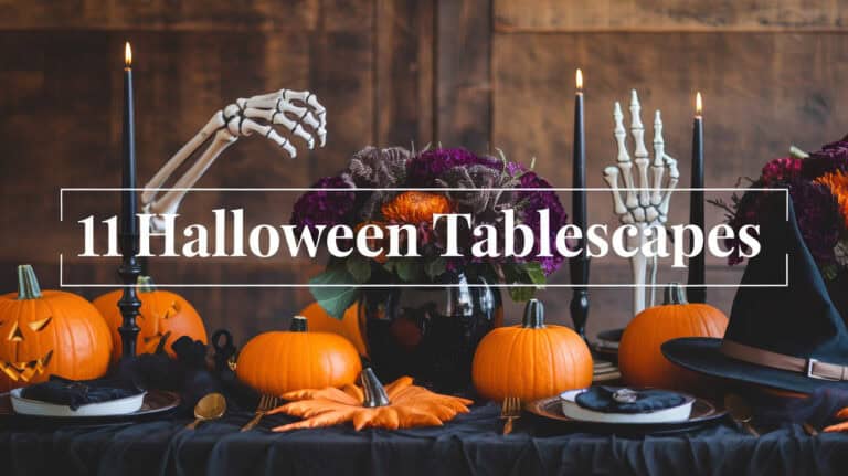 11 Elegant Halloween Tablescapes - As the leaves begin to turn and the air grows crisp, the festive spirit of Halloween sweeps across homes, beckoning a transformation that blends the whimsical with the macabre. Central to this seasonal celebration is the art of creating Halloween tablescapes—an enchanting mix of decor that ranges from the subtly spooky to the delightfully dreadful.