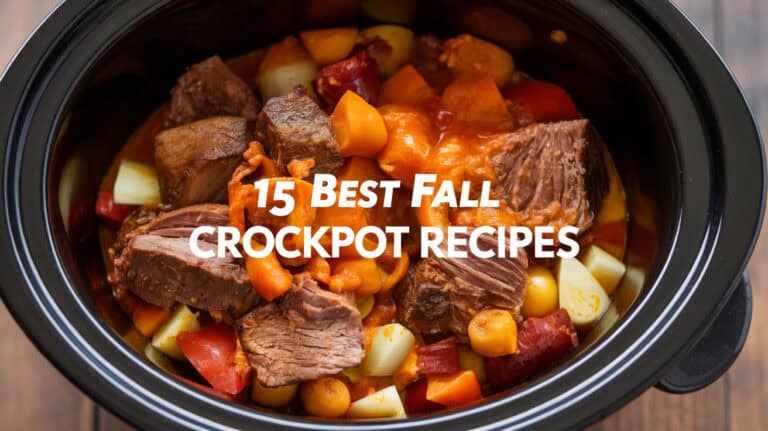 15 Best Fall Crockpot Recipes - As the vibrant hues of autumn leaves begin to paint the landscape and the air carries a crispness that whispers of cooler days ahead, there's no better time to embrace the warmth and comfort of slow-cooked meals. "Fall Crockpot Recipes" is an article designed for both novice and seasoned cooks who wish to delve into the simplicity and robust flavors that a crockpot can offer during the fall season.