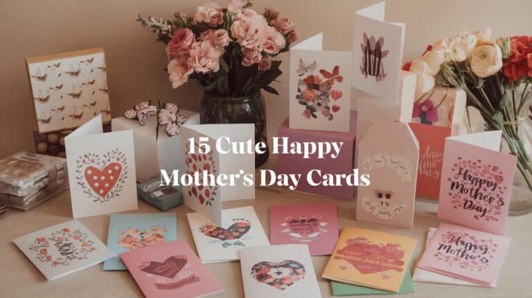 15 Cute Happy Mothers Day Cards 1 - Mother's Day is a special occasion dedicated to honoring and appreciating mothers and mother figures around the world. It's a time to express gratitude and love, through meaningful gestures such as gifts and cards.