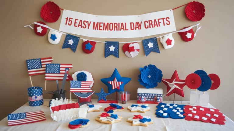 15 Easy Memorial Day Crafts - Memorial Day, observed on the last Monday of May, serves as a poignant reminder of the brave men and women who have laid down their lives in service to the United States. This day of remembrance not only honors military personnel who died in service but also offers an opportunity for families to come together in a spirit of gratitude and reflection.