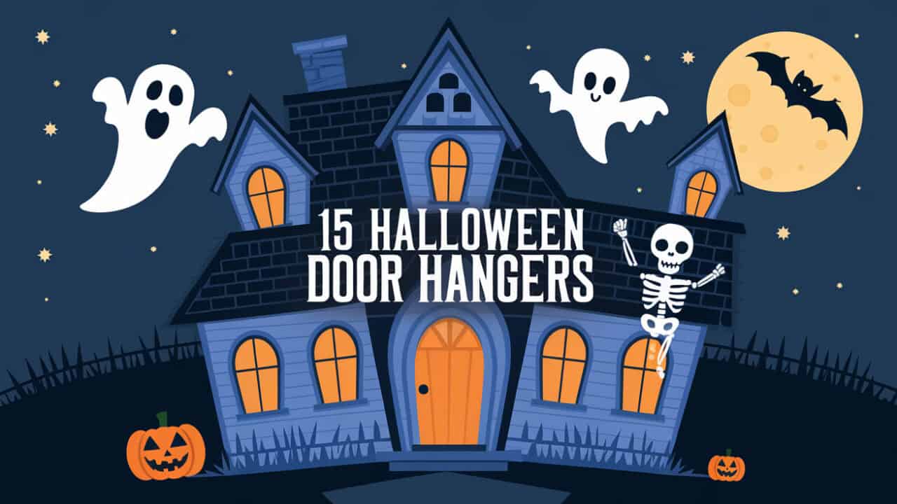 15 Spooky Halloween Door Hangers