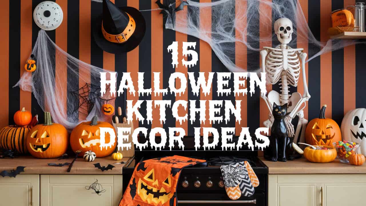 15 Spooky Halloween Kitchen Decor Ideas