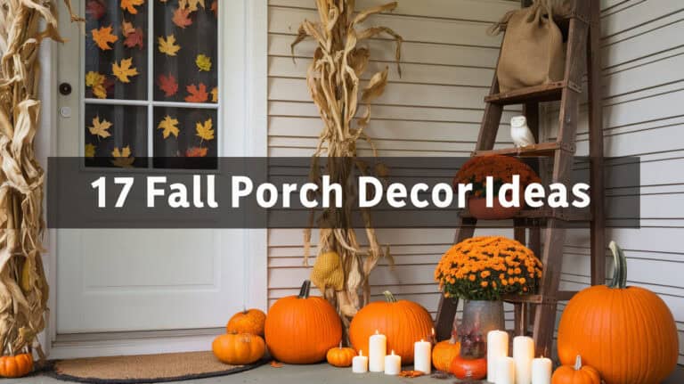 17 Beautiful Fall Porch Decor Ideas 1 - As the leaves begin their vibrant transformation and the air takes on a crisp quality, many homeowners are inspired to bring the essence of autumn to their front porches. Decorating your porch for fall can not only enhance the curb appeal of your home but also create a warm and welcoming atmosphere that reflects the season’s charm.