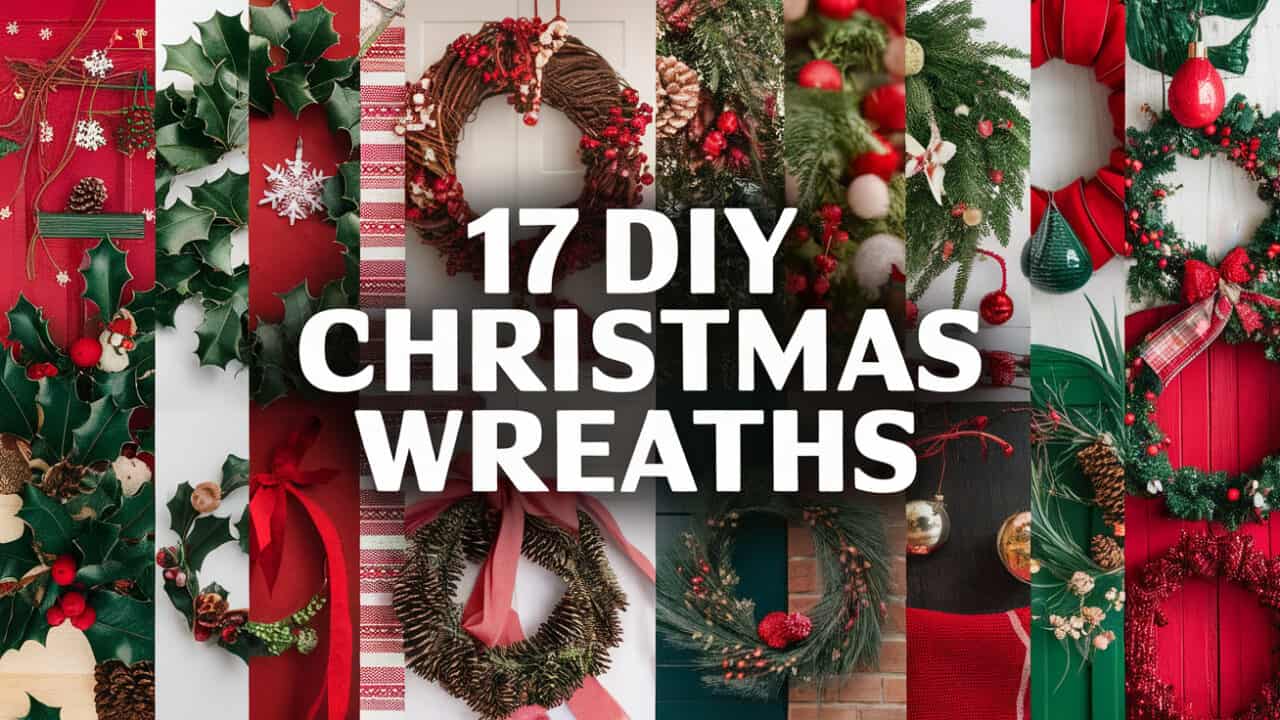 17 Cute DIY Christmas Wreaths