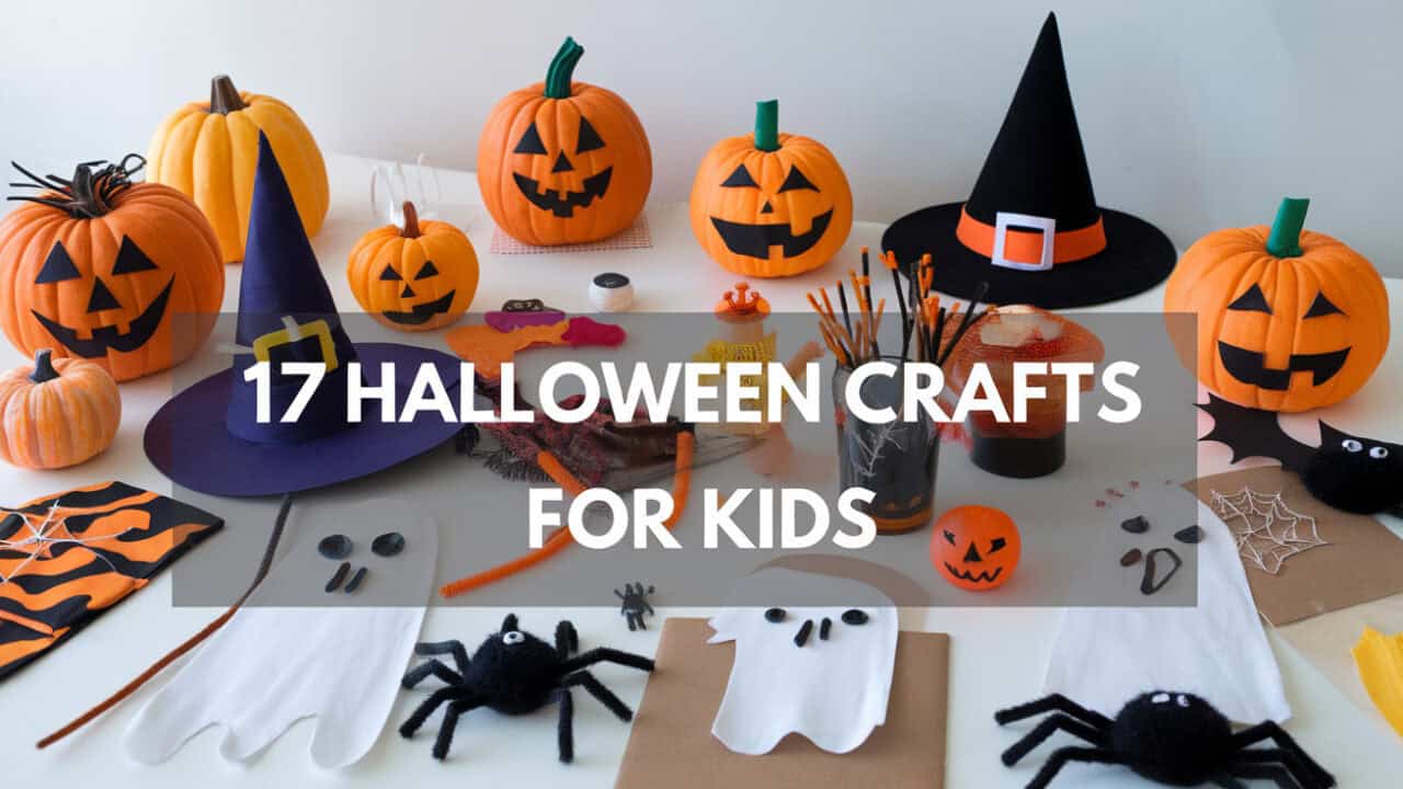 17 Cute Halloween Crafts For Kids