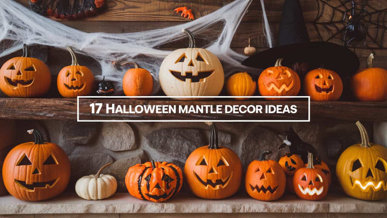 17 Easy Halloween Mantle Decor Ideas