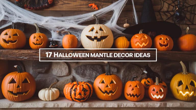 17 Easy Halloween Mantle Decor Ideas - Halloween is a time of year when the imagination can run wild, and decorating your home becomes a playful, spooky endeavor. Central to this festive decor is the mantle, a focal point in many living rooms that offers the perfect stage for expressing the eerie and whimsical spirit of the season.