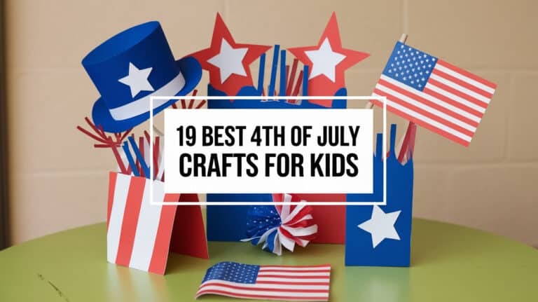 19 Best 4th of July Crafts For Kids - The Fourth of July is a time of vibrant parades, brilliant fireworks, and heartfelt celebration of America’s independence. It’s also a perfect occasion for families to engage in creative activities that not only entertain but also enrich children’s understanding and appreciation of this historic day. Crafting on the Fourth of July can transform this festive holiday into a colorful expression of patriotism and fun, all through the joyful hands of children.